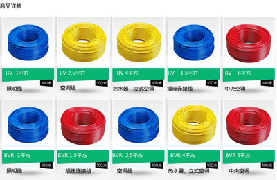 國標(biāo)足米BV2.5平方銅芯線 品質(zhì)之選，電氣安全的堅(jiān)實(shí)保障